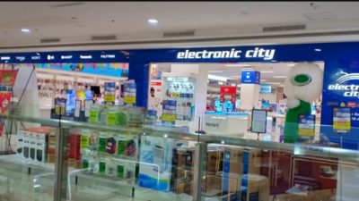 ELECTRONIC CITY: Toko Elektronik Terlengkap di Mall Bumi Kedaton, Bandar Lampung