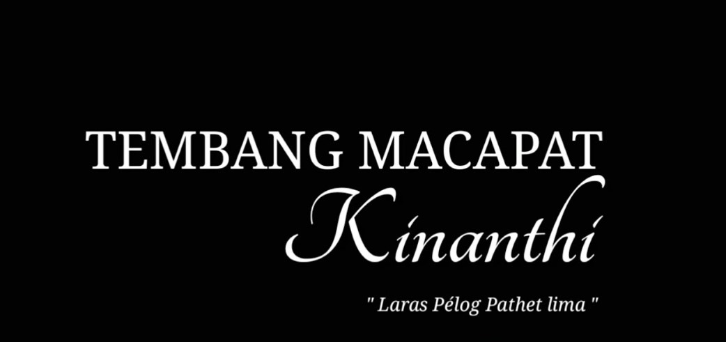 Pengertian Tembang Kinanthi, Ciri, Isi dan Contoh