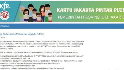 Sudah Cair Hari Ini Lho, Buruan Cek Saldo KJP Plus dan KJMU Disitus kjp.jakarta.go.id