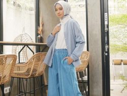 Cakep, Ini 5 OOTD Ide Fashion Hijab Kombinasi Celana Kulot Jamin Makin Menawan