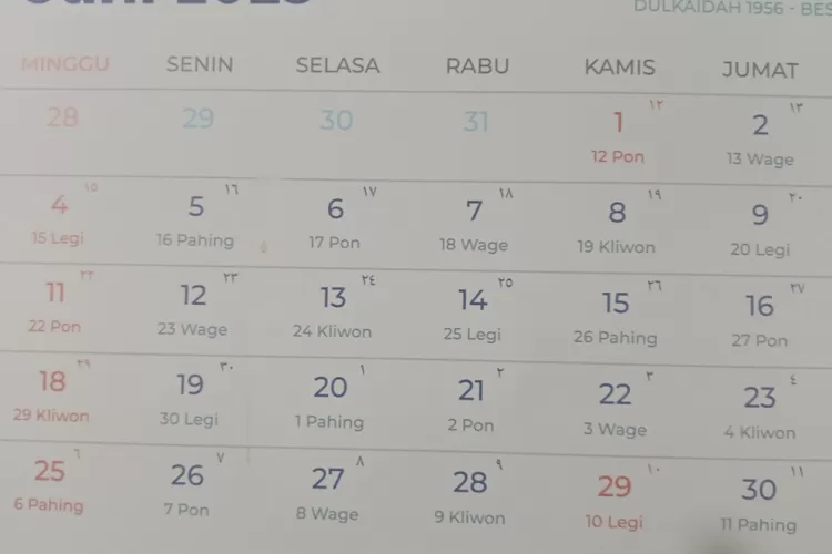 Daftar Libur Nasional dan Cuti Bersama Tahun 2023 Terbaru untuk Catatan Anda!