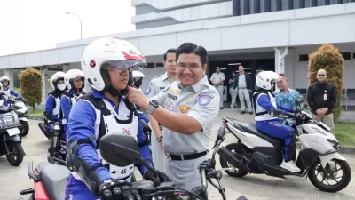 Jasa Raharja Meningkatkan Keselamatan Berlalu Lintas dengan Program TJSL dan Kegiatan Safety Riding