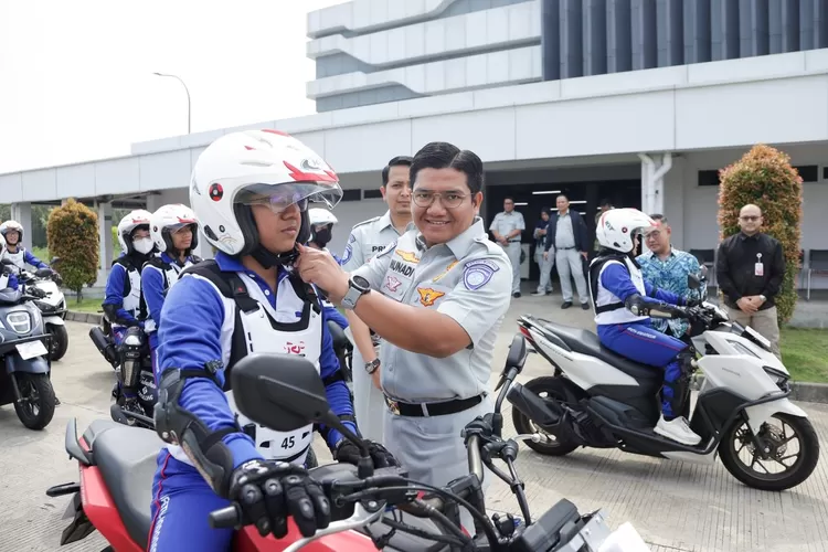 Jasa Raharja Meningkatkan Keselamatan Berlalu Lintas dengan Program TJSL dan Kegiatan Safety Riding