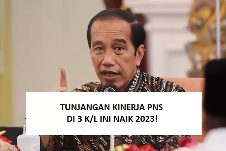 Jokowi Menyetujui Kenaikan Tukin PNS di 3 Kementerian atau Lembaga Tertentu pada Tahun 2023, Berapa Jumlahnya? Cek di Sini!