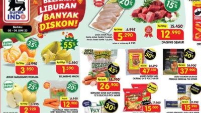 Katalog Promo Superindo WeekDay Periode 5-8 Juni 2023, Total Diskon 55%