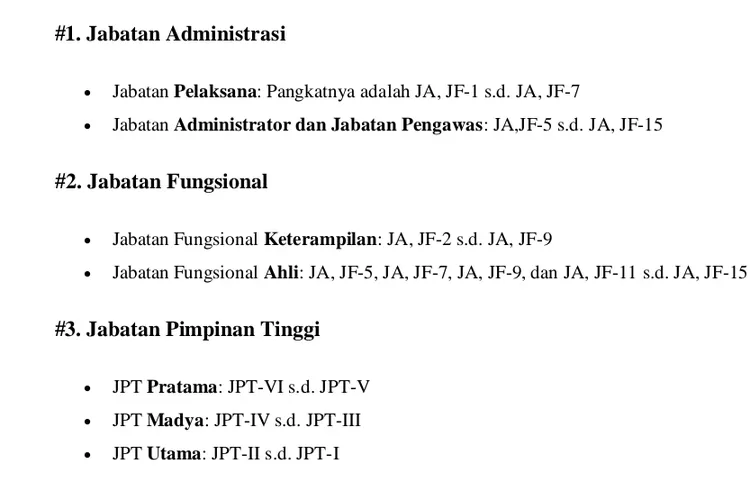 Pemerintah Hadirkan Pangkat Baru untuk PNS, Tinggalkan Skema Golongan I II III IV