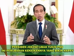 Terbaru: Terima Kasih Presiden Jokowi, Tukin PNS Dinaikkan, Simak Besarannya! Alhamdulillah!