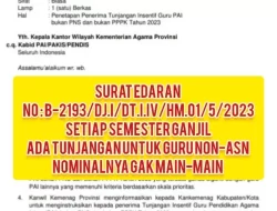 Tunjangan Kemenag untuk Guru Non ASN di Semester Ganjil Bikin Kantong Makin Tebal!