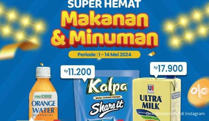 Katalog Promo Indomaret 1 Mei 2024, Super Hemat Terbaru di Awal Bulan