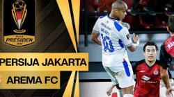 Persija Bangkit, Tahan Imbang Arema 2-2 di Piala Presiden 2024