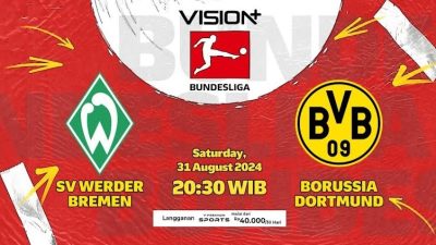 Prediksi Werder Bremen vs Borussia Dortmund, Jadwal BundesLiga Jerman 31 Agustus 2024