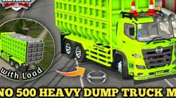 Link Download Mod BUSSID Dump Truk Hino 500 Mbois: Cara Pasangnya yang Simpel