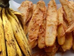 Resep Cara Membuat Pisang Goreng Tanduk Byar Gurih, Crispy