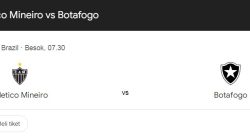 Prediksi Atletico Mineiro vs Botafogo, Serie A Liga Brazil 21 November 2024