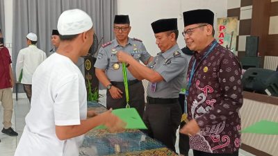 131 Narapidana Santri Meraih Gelar Wisuda di Lapas Rajabasa