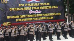 Polres Lamsel Gelar Operasi Besar Amankan TPS dengan 4.263 Personel