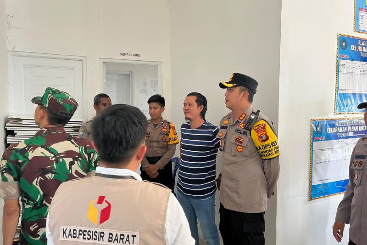 Jaminan Keamanan Proses Pilkada di Pesisir Barat oleh Polri dan TNI