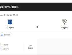 Prediksi Auxerre vs Angers, Jadwal Ligue 1 Prancis 25 November 2024