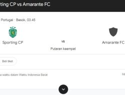 Prediksi Sporting Lisbon vs Amarante, Jadwal Piala Portugal 23 November 2024