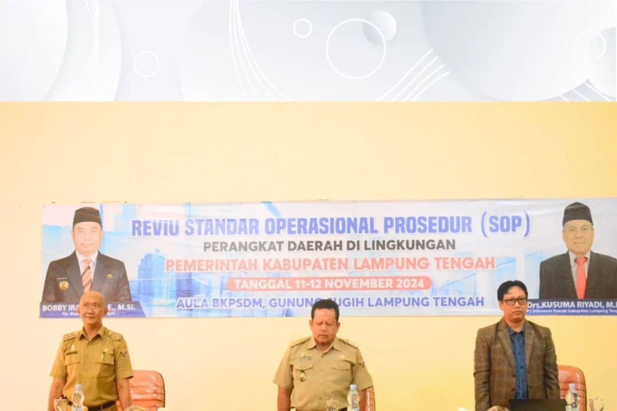 Pemkab Lampung Tengah Mengundang Perhatian dengan Revolusi SOP Perangkat Daerah