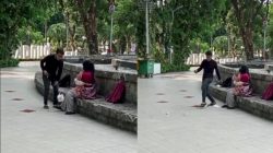 Netizen Geram! Viral Video Pria Ini Ngamuk Gara-Gara Ditegur Merokok Dekat Bayi