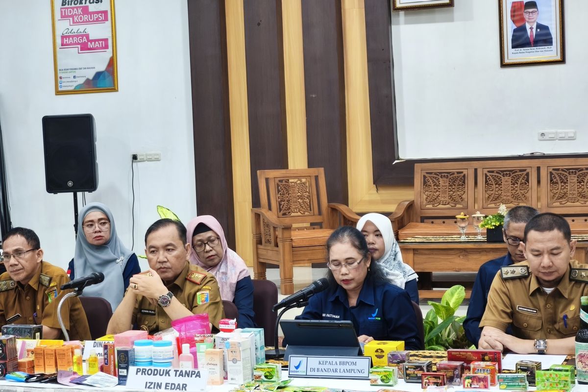 Pantau 69 Sarana Distribusi Jelang Tahun Baru: BBPOM Bandarlampung Siap Bertindak