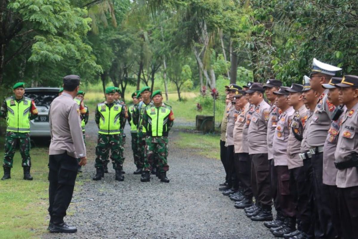 Operasi Penyelamatan: 158 Personel Polres Lampung Selatan Amankan Penetapan Bupati Terpilih