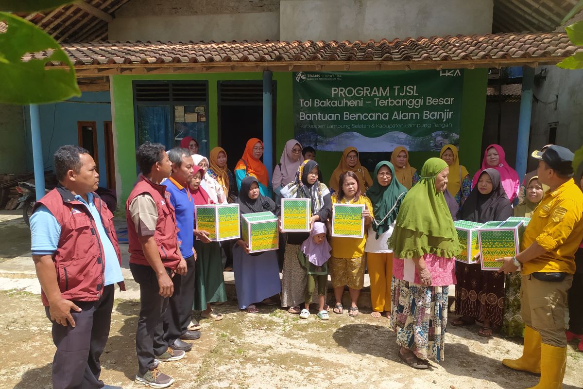 Bantuan Darurat untuk Korban Banjir di Lampung dari Pengelola Tol