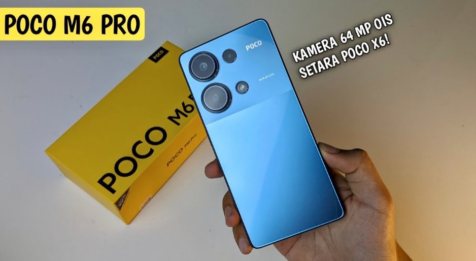 Poco M6 Pro Smartphone Kamera 64 MP Support OIS