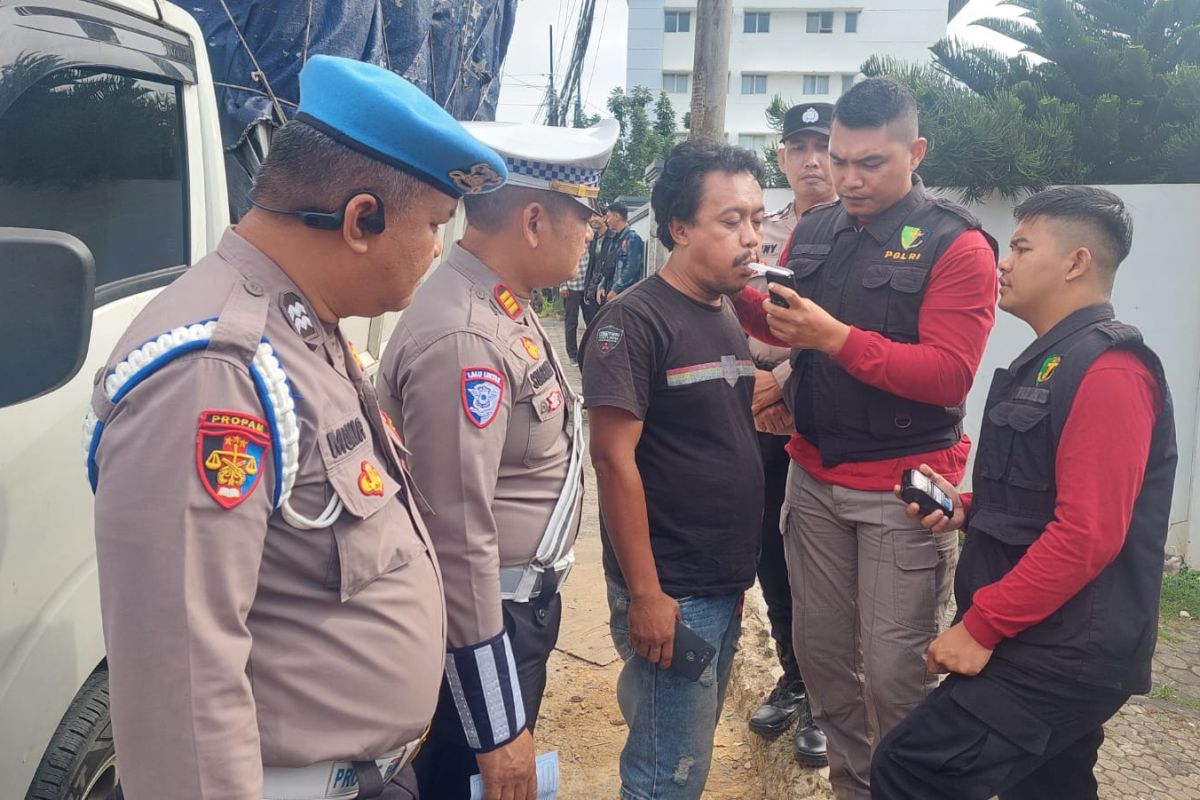 Periksa Kesehatan Sopir Bus dan Travel: Langkah Preventif Polda Lampung