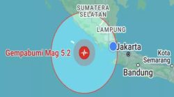 Gempa 5,2 Magnitudo Guncang Pesisir Barat Lampung: Tidak Berbahaya, Tapi Tetap Waspada