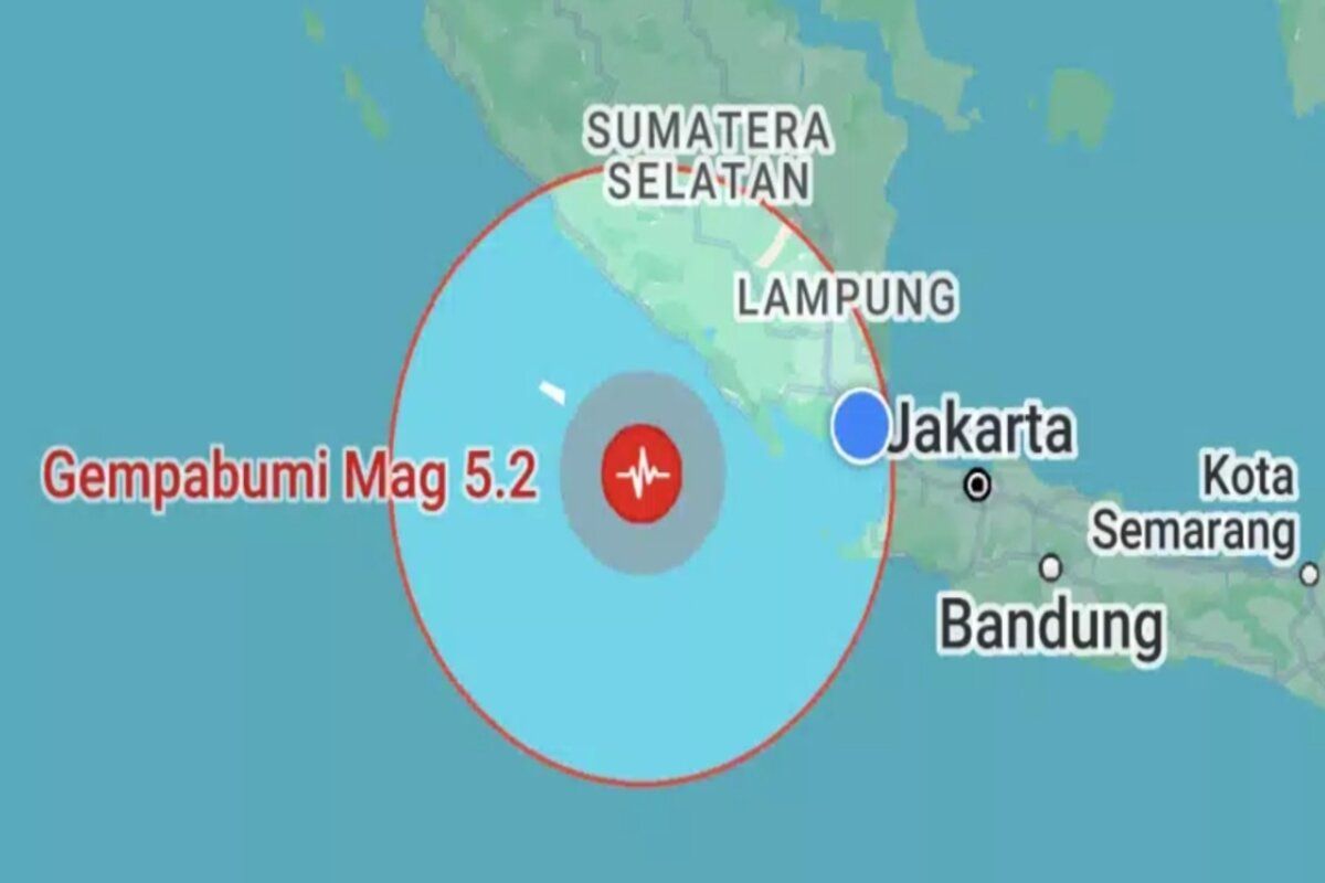 Gempa 5,2 Magnitudo Guncang Pesisir Barat Lampung: Tidak Berbahaya, Tapi Tetap Waspada