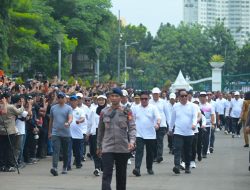 Gaya Mirza-Jihan Memukau di Gladi Kotor Pelantikan Monas