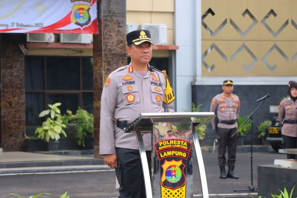 Patroli Polresta Bandarlampung Ditingkatkan Selama Bulan Ramadhan