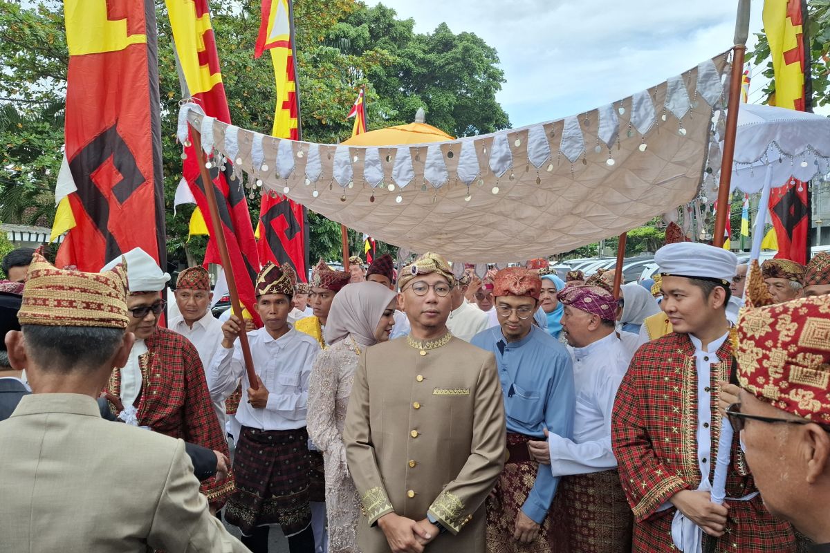 Upacara Tradisional Gubernur-Wagub Lampung: Ngantak dan Buka Belangan