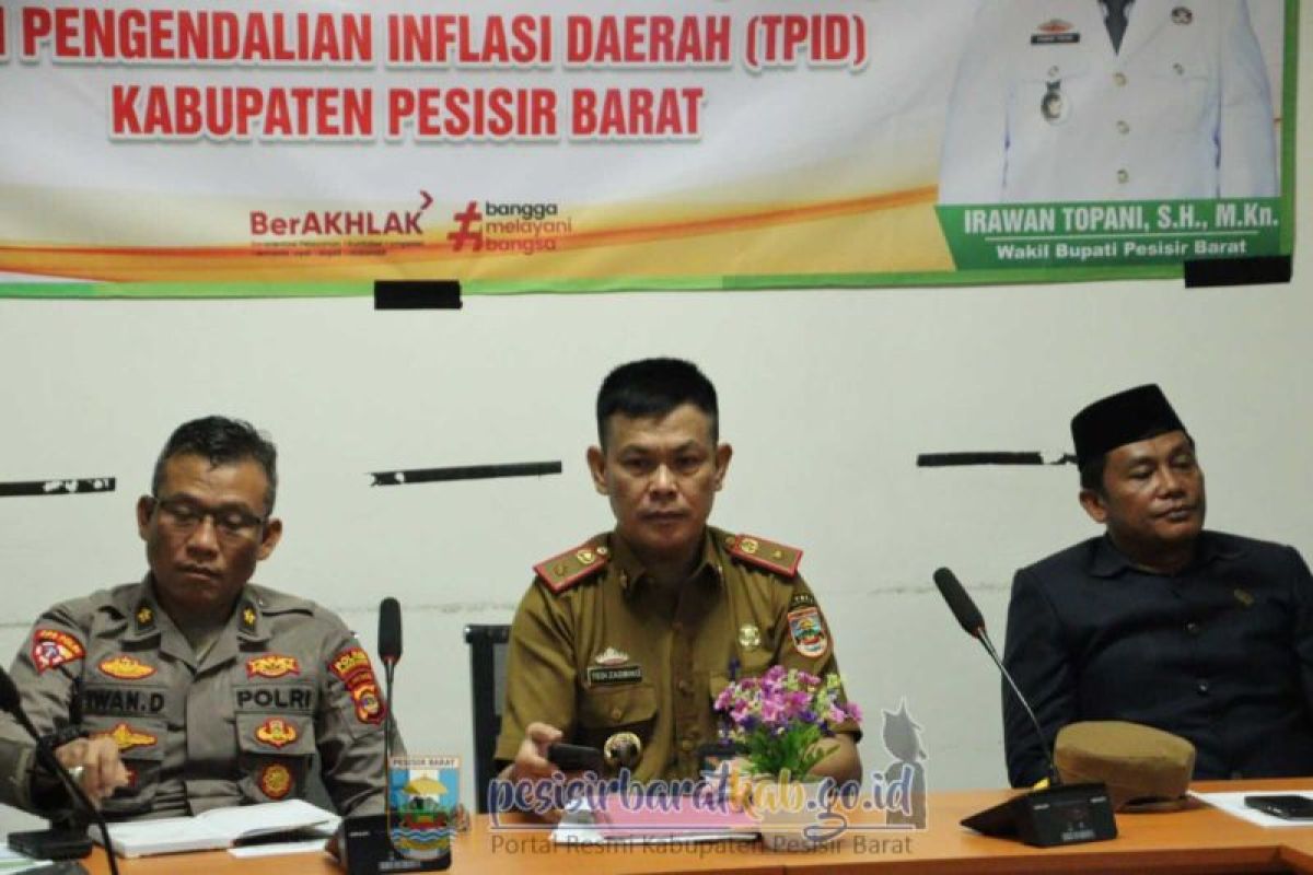 Pj Sekda Memimpin Rapat TPID Persiapan Ramadhan dan Idul Fitri 1446 H